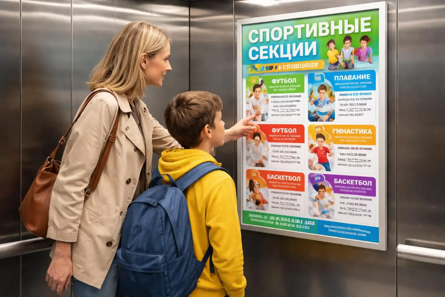 Детские обучающие секции